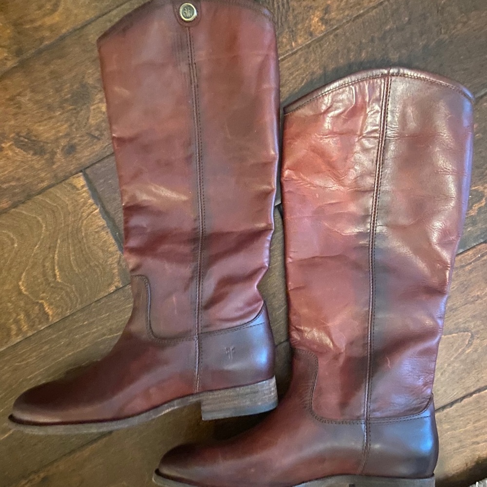 New, never worn Frye Melissa Boots size 6 brown - Picture 3 of 8